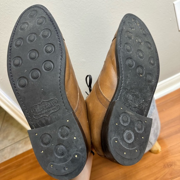 Thursday Boot Co Everyday Captain Classic Boots Mens 11.5 Brown Leather Handmade - Picture 5 of 7